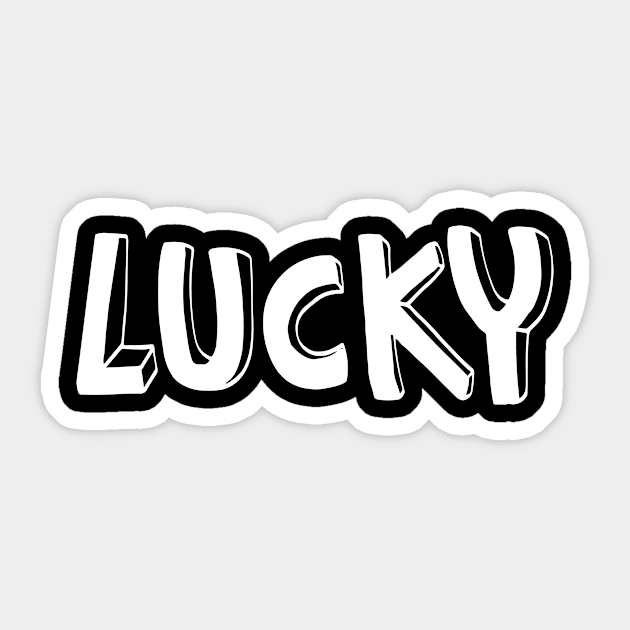 Lucky Sticker by Ranumee